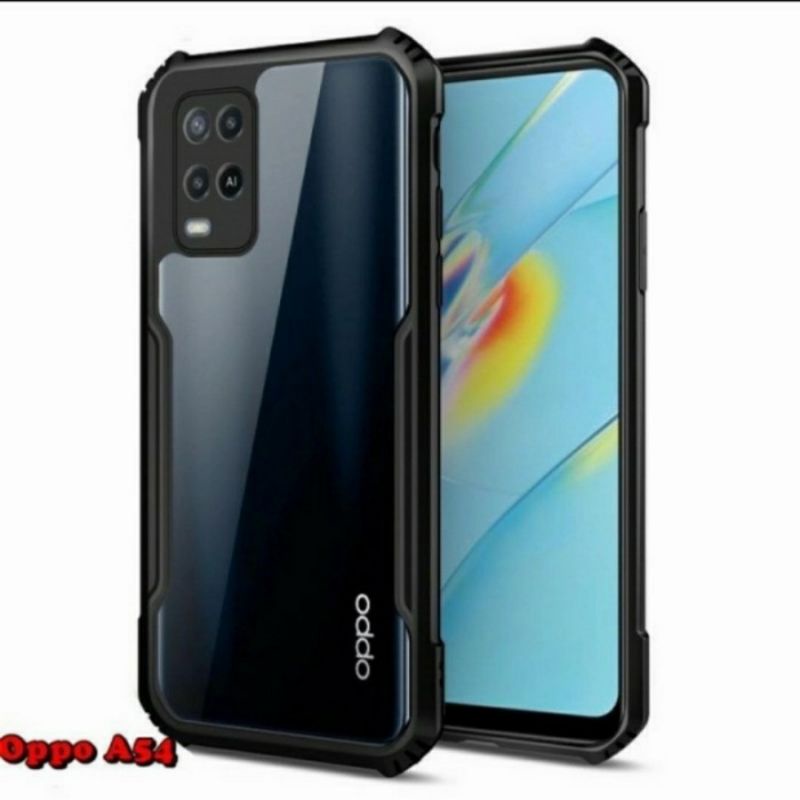 Hardcase Hybrid Oppo A54 Mewah Elegan Kokoh Tahan Banting okee