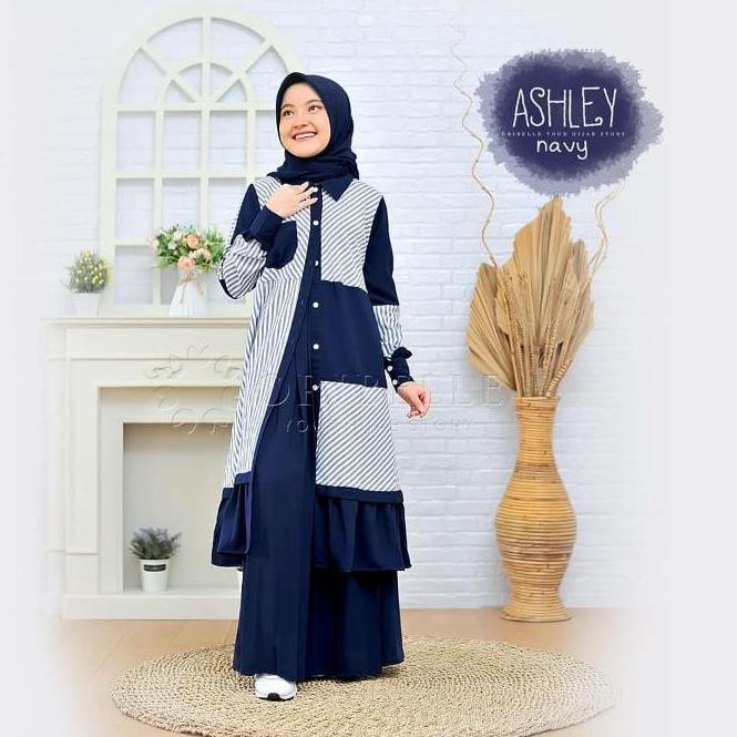 NNK.31Oc22o • Gamis Anak Ashley Kids / Gamis Anak Lucu / Gamis Anak Murah / Gamis Anak Kekinian