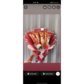

BOUQUET SNACK BOUQUET SOVENIR MURAH CANTIK