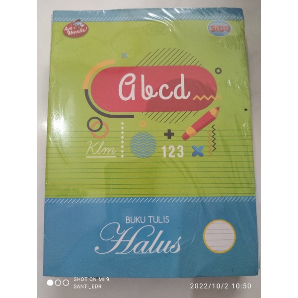 

Buku Tulis Garis Halus