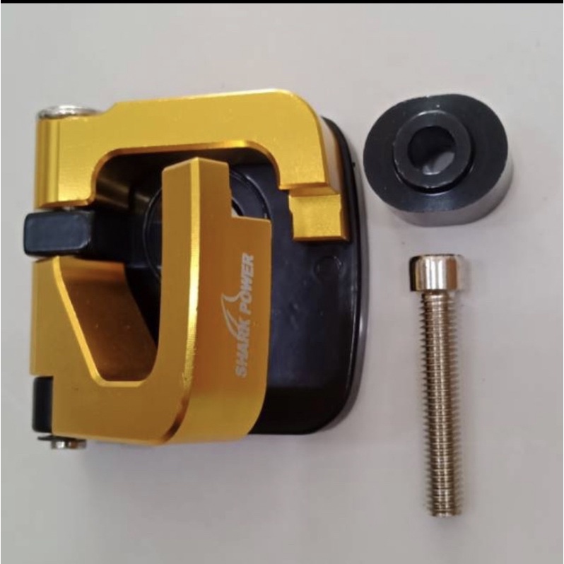 Gantungan barang bulat kotak lipat black diamond universal full cnc