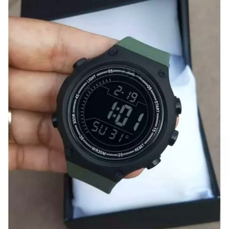 Jam Tangan Sport Pria WaterProof Bisa Buat Renang / Jam Tangan Cowok Strap Rubber Terlaris Digital Free Batrai Cadangan | JAM Tangan Kasual Pria Digital Outdor Tahan Air