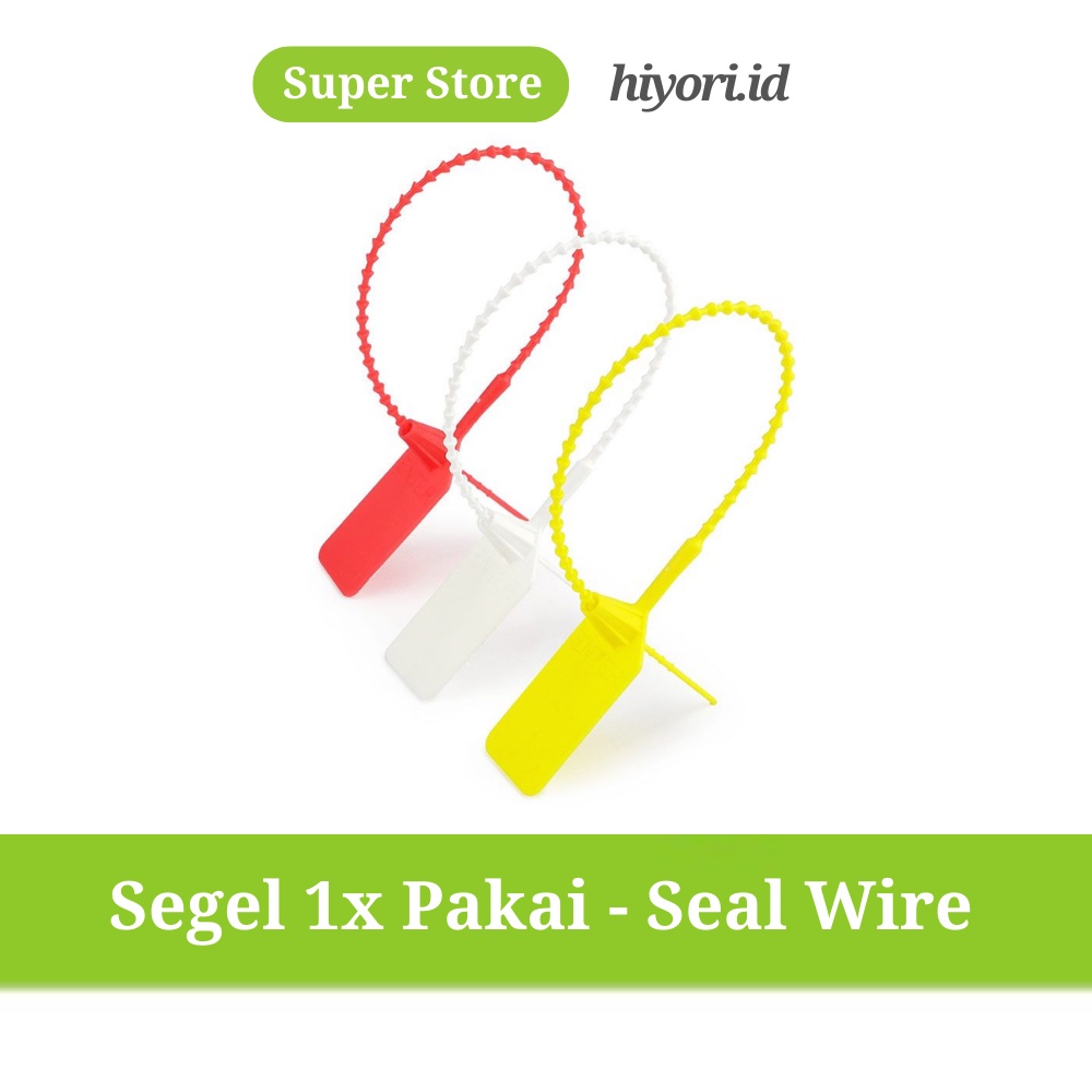 Jual Cable Ties APAR - panjang 20 cm segel barang kiriman - wire seals ...