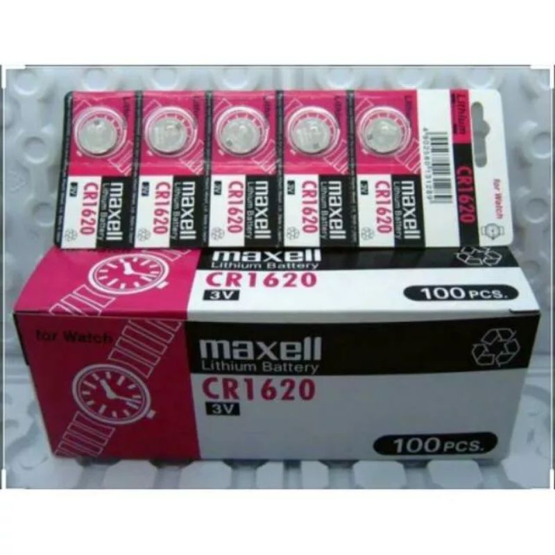 baterai maxell CR 1620 original