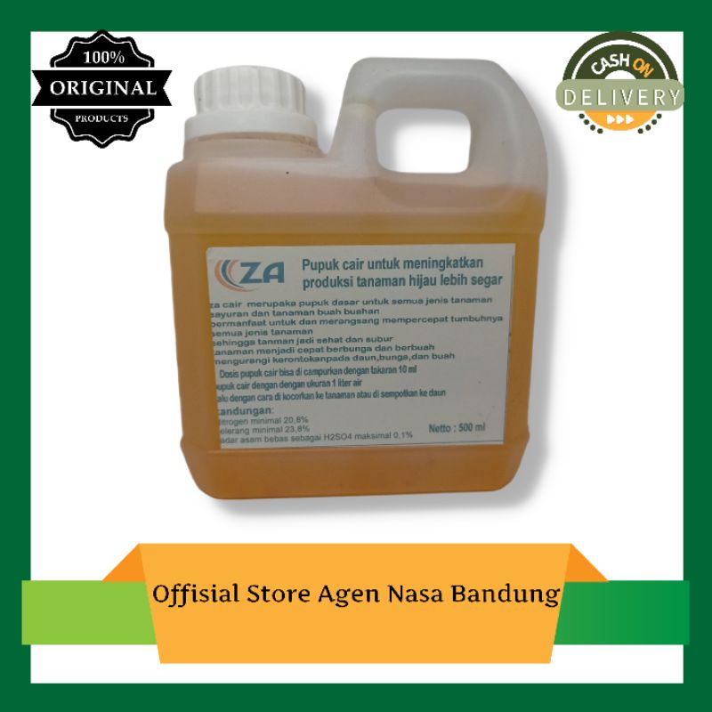 Za Pupuk Cair Penyubur Tanaman Meningkatkan Kwalitas Tanaman Dan Mengurangi Kerontokan Daun