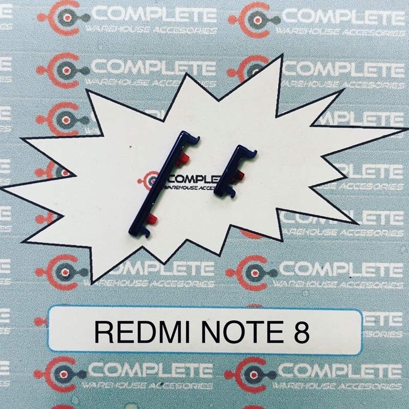 TOMBOL ON OFF REDMI NOTE 8 / TOMBOL LUAR ON OFF VOLUME REDMI NOTE 8