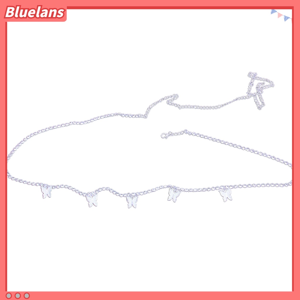 Rantai Pinggang Berlian Imitasi Adjustable Untuk Dekorasi Celana Menari