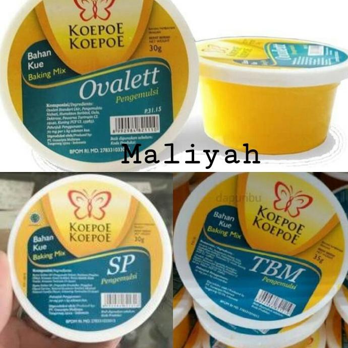 

ボ koepoe sp ovalet tbm bahan kue pengemulsi pengembang adonan LANGSUNG ORDER 2299 ♠