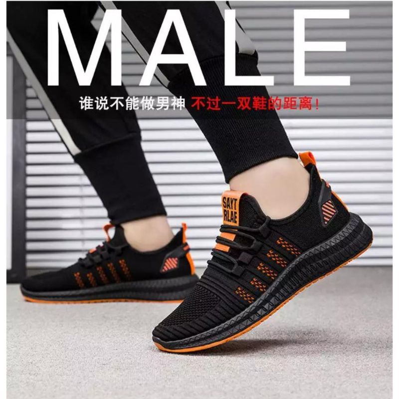 SEPATU SNEAKERS PRIA KOREA MURAH/KASUAL/JOGING/RUNNING