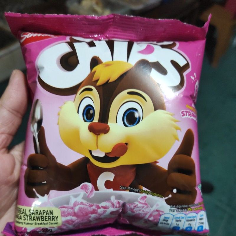 

simba choco chips 28gram