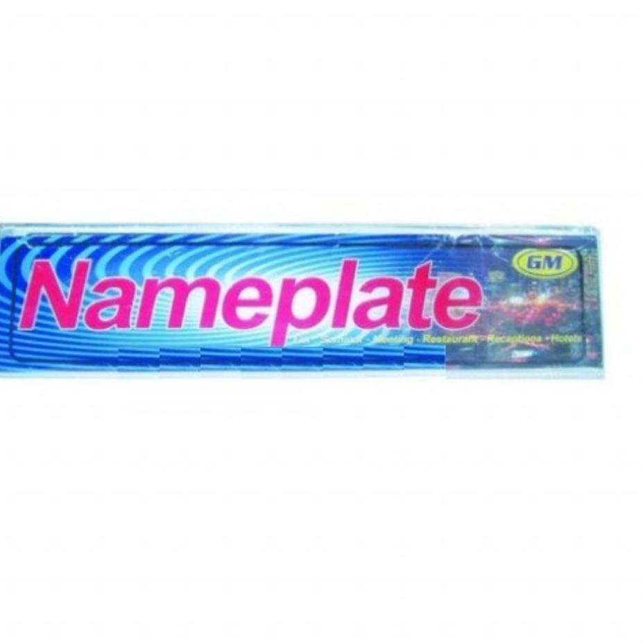 

Diskon Minggu Ini GM acrylic display name plate 626