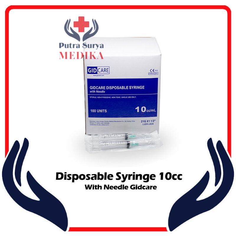 Spuit / Syringe / Alat suntik 10 cc