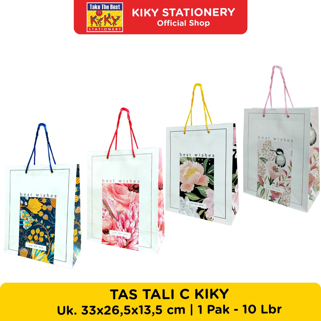 

KIKY Tas Tali C Fancy / Batik / Hologram (Uk. 33 x 26.5 x 13.5 cm)