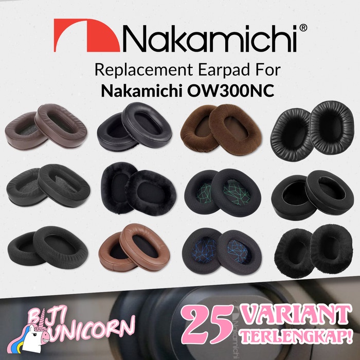 Earpad Earcup Ear Cushion Nakamichi OW300NC OW 300NC Bantalan Busa Pad