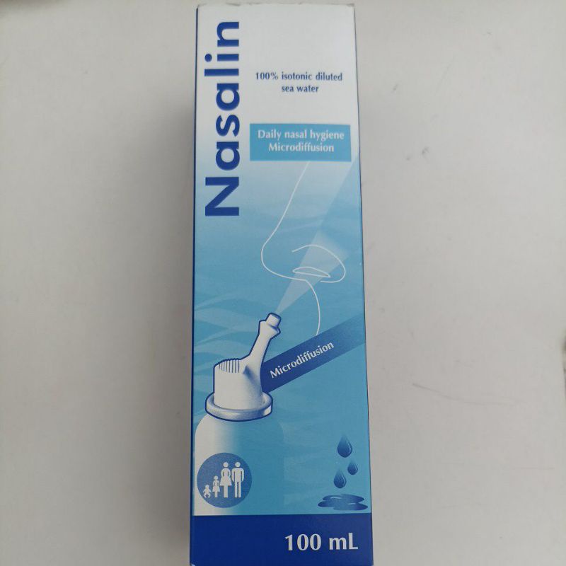 Nasalin daily nasal hygiene microdiffusion Spray 100ml