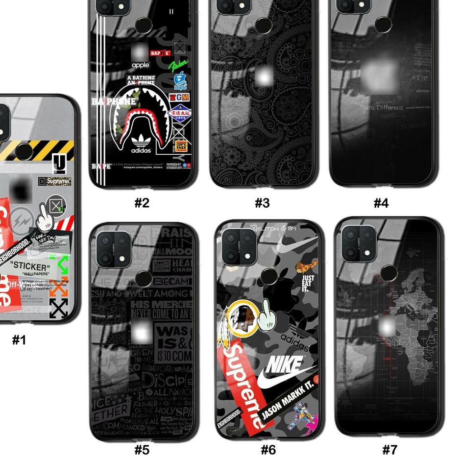 Best Product--OPPO A15 [ MG-03] Softcase Kaca Oppo A15 Case Hp Oppo A15 Casing Hp Oppo A15 Softcase 