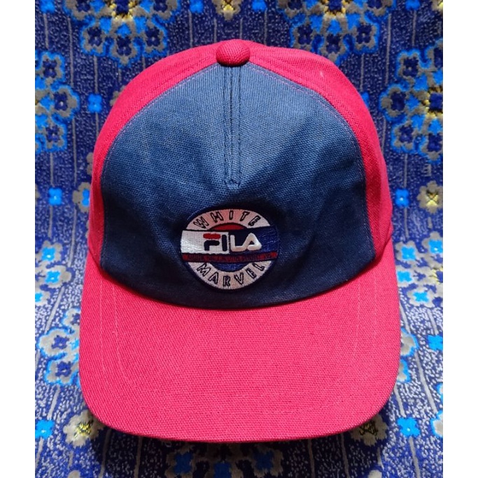 topi vintage fila