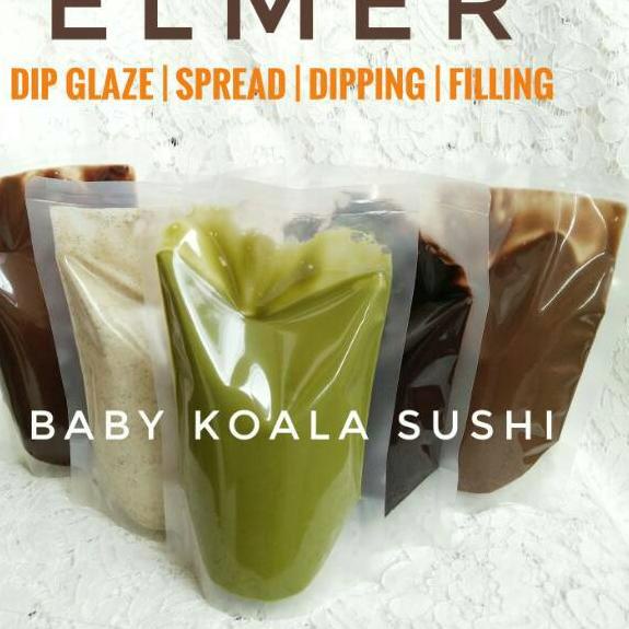 

10.10 BIG SALE FASION ELMER Dip Glaze Toping Donat 500 g | Saus Coklat All Variant 