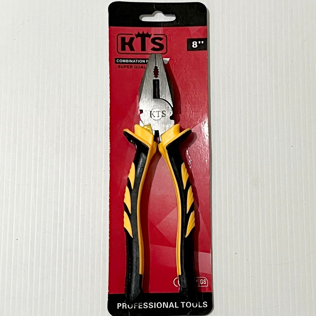 [12PCS] Tang Kombinasi GG Karet Combination Plier KTS 8 Inch