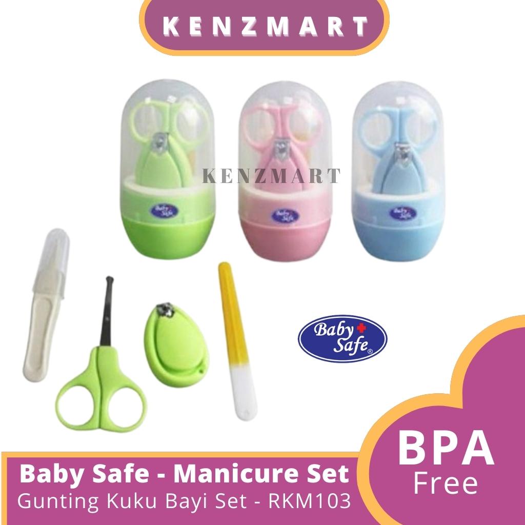 BABY SAFE - MANICURE SET (RKM103) / GUNTING KUKU BAYI  SET