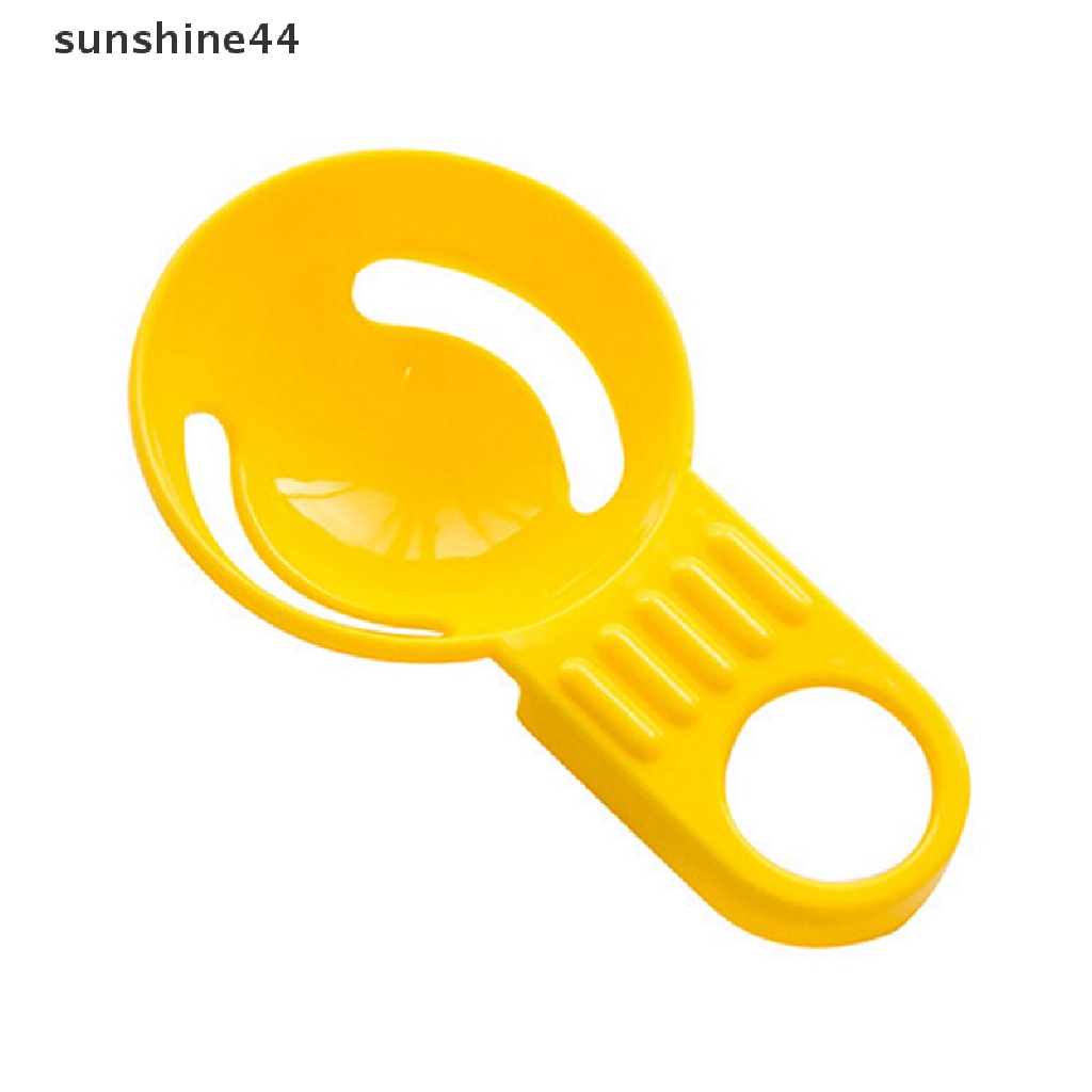 Sunshine Good 4pcs Alat Pemisah Putih / Kuning Telur Untuk Koki / Dapur