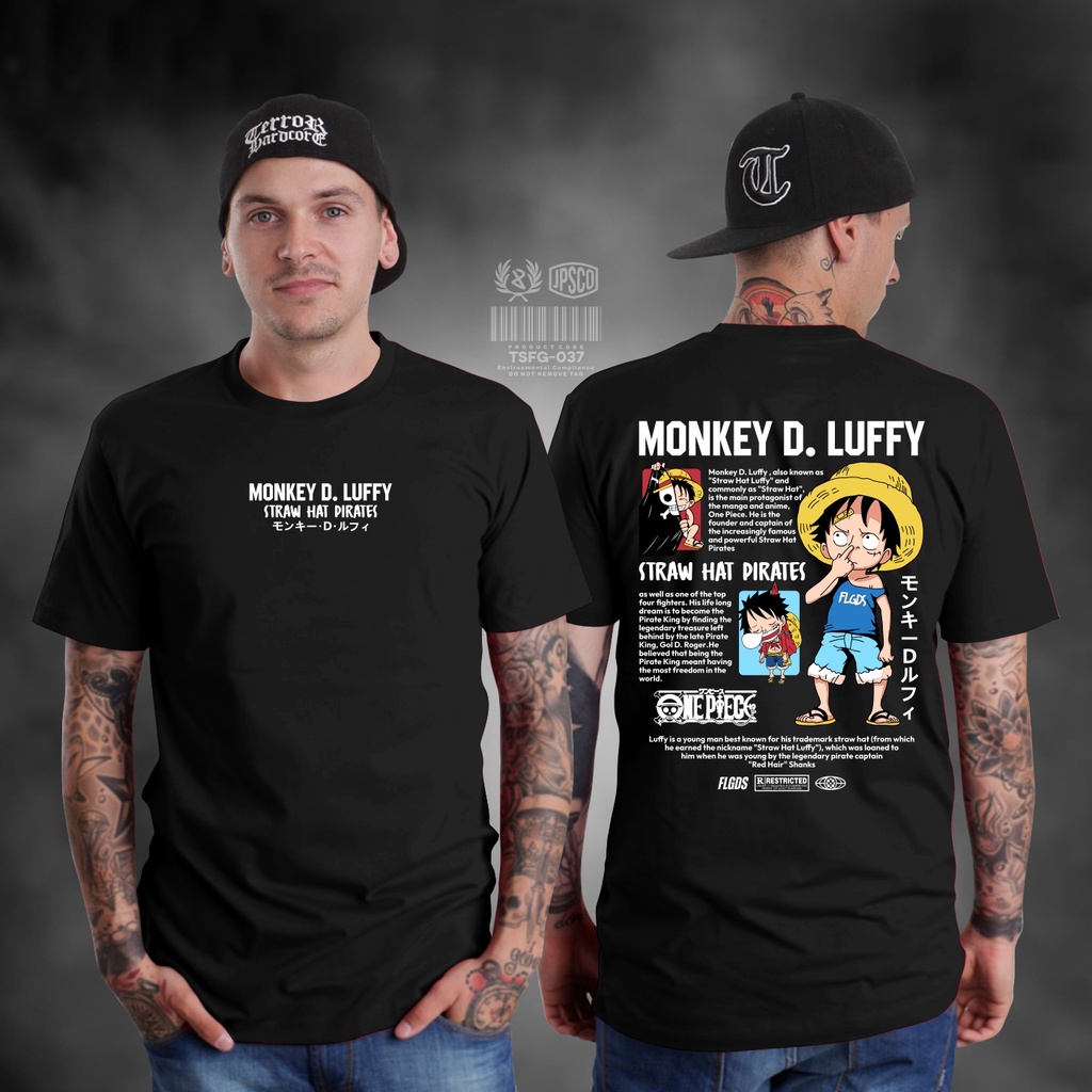 KAOS ANIME ONE PIECE LUFFY FUNNY KIDS