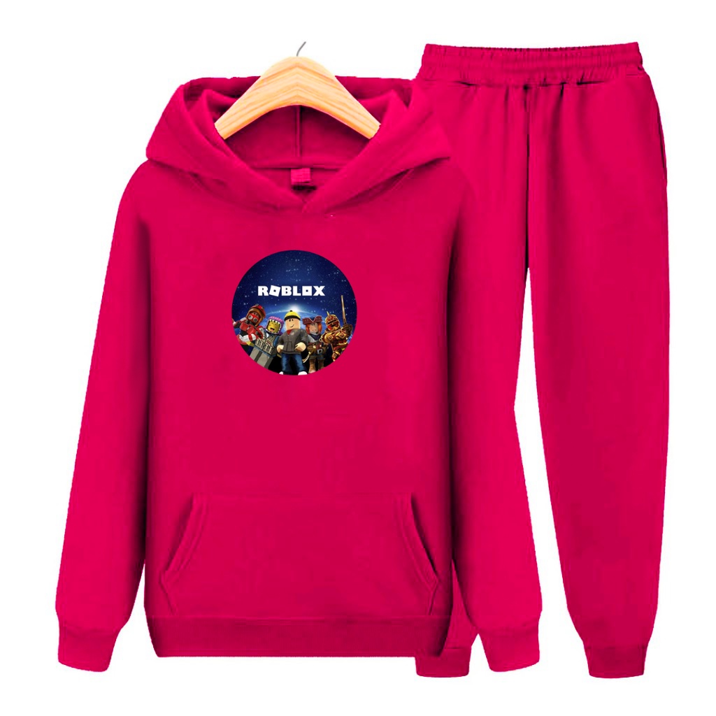 Setelan Hoodie Sweater Anak GAME Roblok /Baju Sweater Hoodie Anak Part 2