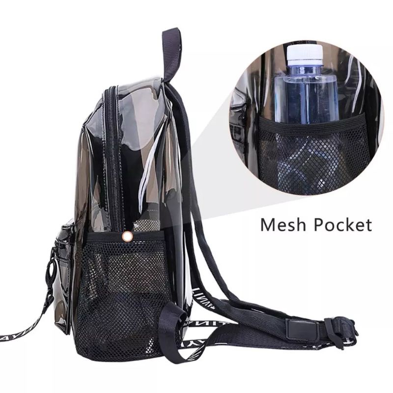 ( COD ) TAS RANSEL WANITA TRANSPARAN MICASIVE-3