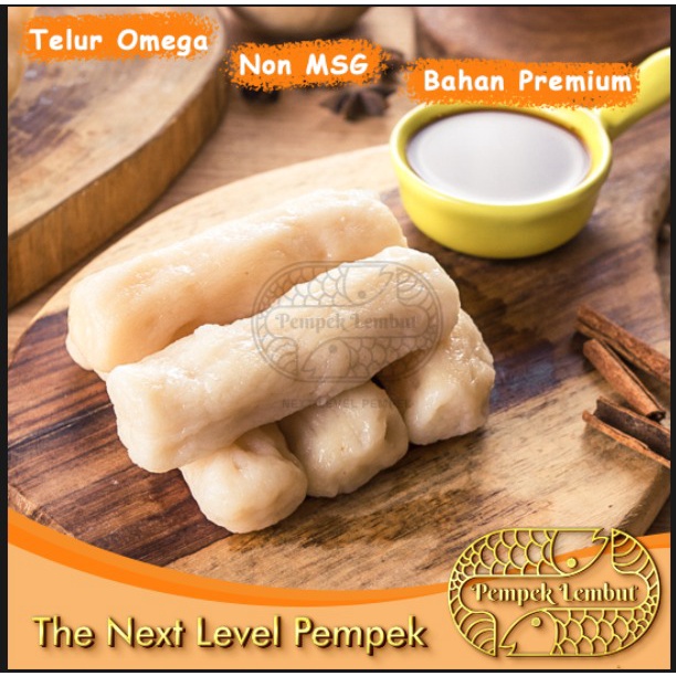 

Pempek Lembut Lenjer 10 pcs + cuko (Pempek Lenjer Asli Palembang)