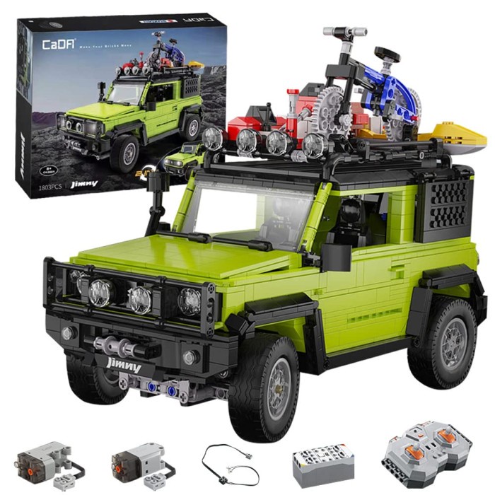 Double E CaDA Bricks SUZUKI 2018 JIMNY SIERRA 1:12 C62001W