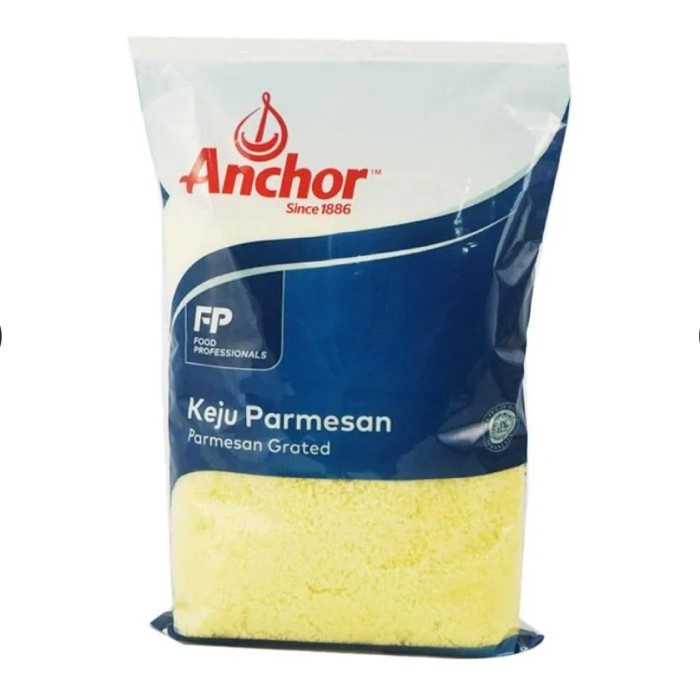 

ANCHOR Grated Keju Parmesan Cheese Powder Bubuk Parmesan 200 GR Repack