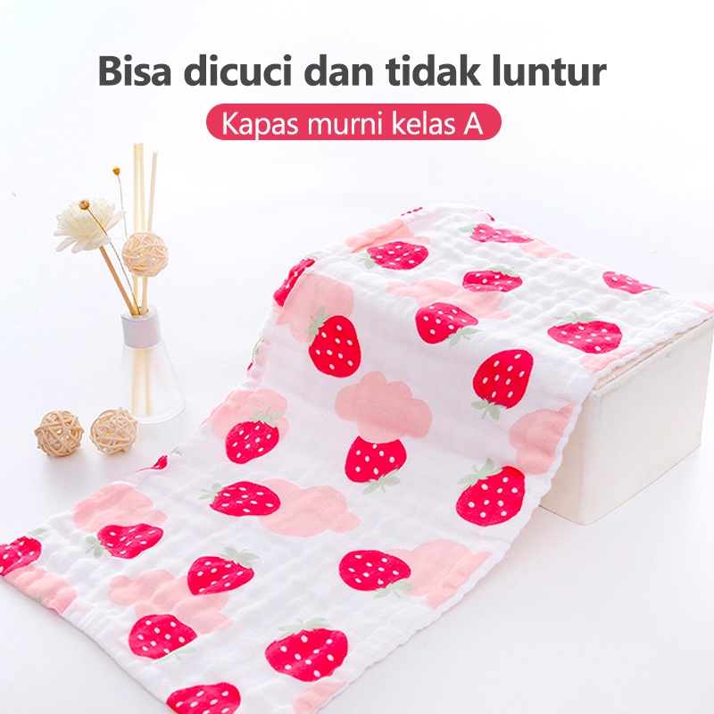 Washlap bayi Handuk bayi kecil Sapu Tangan Bayi 25*25cm / 299 -300