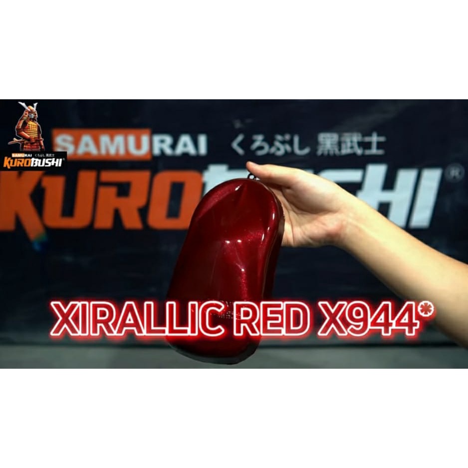 SAMURAI PAINT XIRALLIC RED X944* 400ml cat semprot spray paint pilox pilok xiralic xiralik siralik samuraipaint merah