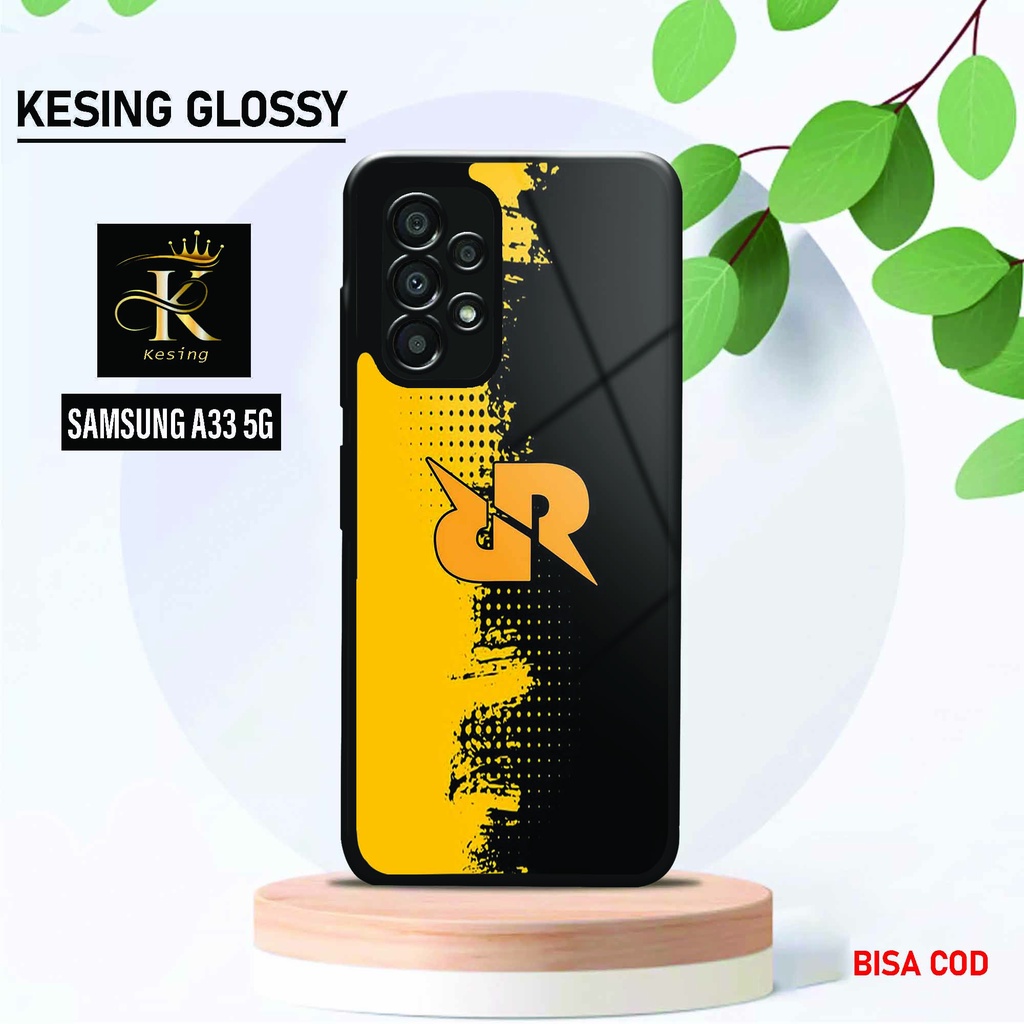 Case Samsung A33 5G - Hardcase Glossy Samsung ( KS42 ) - Softcase Samsung A33 5G - Fashion Case Sams