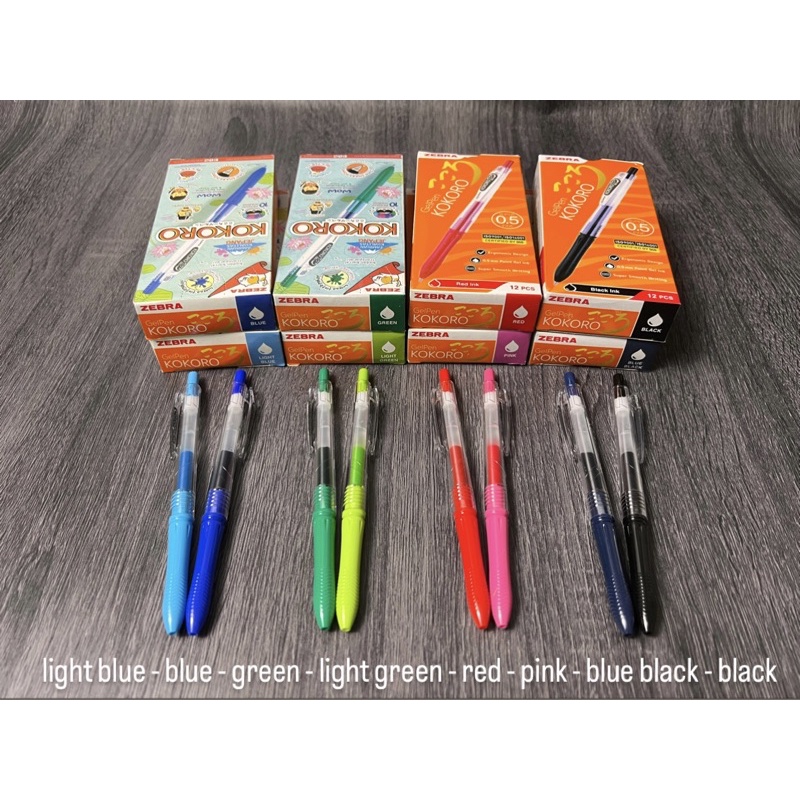 

Zebra Pulpen Gel KOKORO Ballpoint 0.5