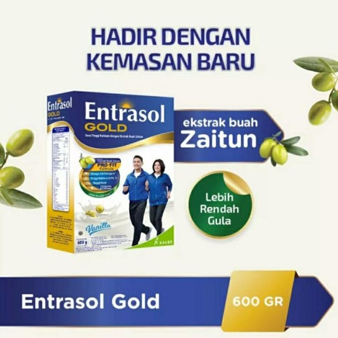 

[ COD ] Entrasol gold vanilla 600 gr