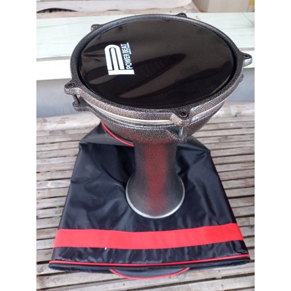 dumbuk calti darbuka 8 inch lengkap tas