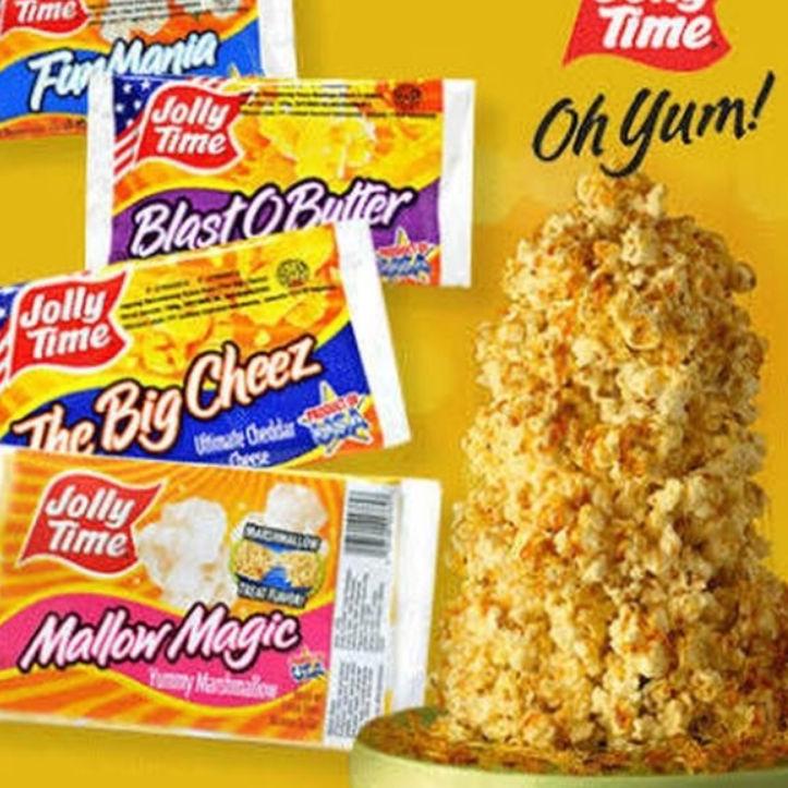 

Laku keraz--Jolly Time Popcorn Microwave - Product of USA