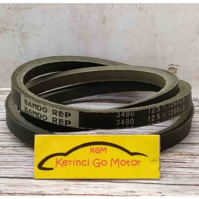 BANDO VAN BELT REP-3480 V BELT TALI KIPAS REP3480 FAN BELT BENANG