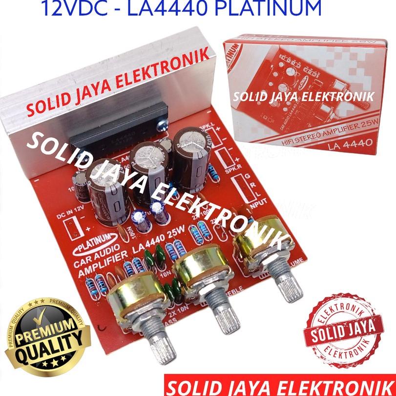 limited Edition✔️KIT POWER SPEAKER AKTIF 12V DC STEREO AMPIFIER 25W 12 V VOLT PLUS TONE CONTROL 3 PO