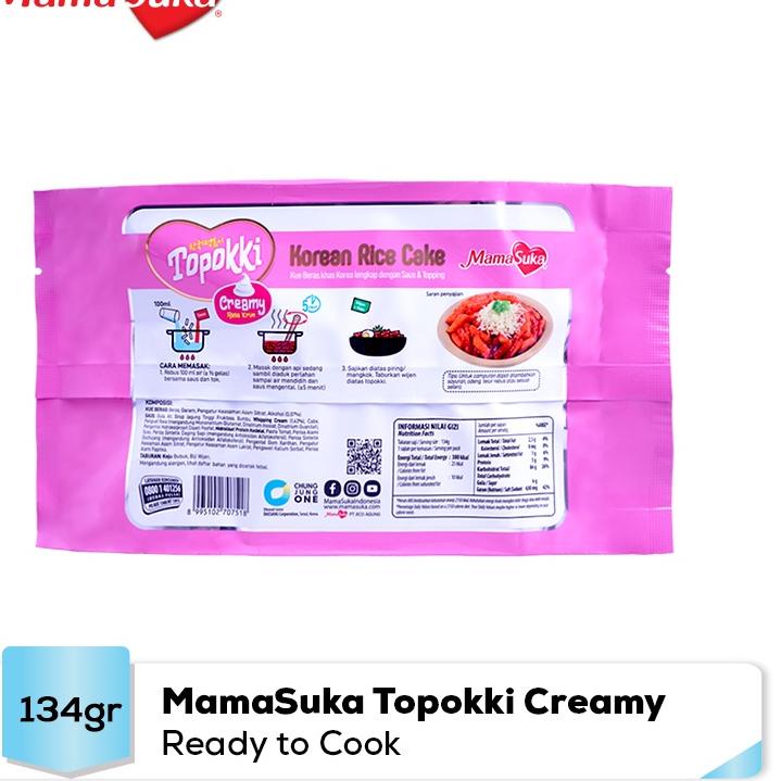 

Segera Miliki ★ [Bundling] Buy 2 Get 1 Mamasuka Topokki Creamy 134 Gr,,