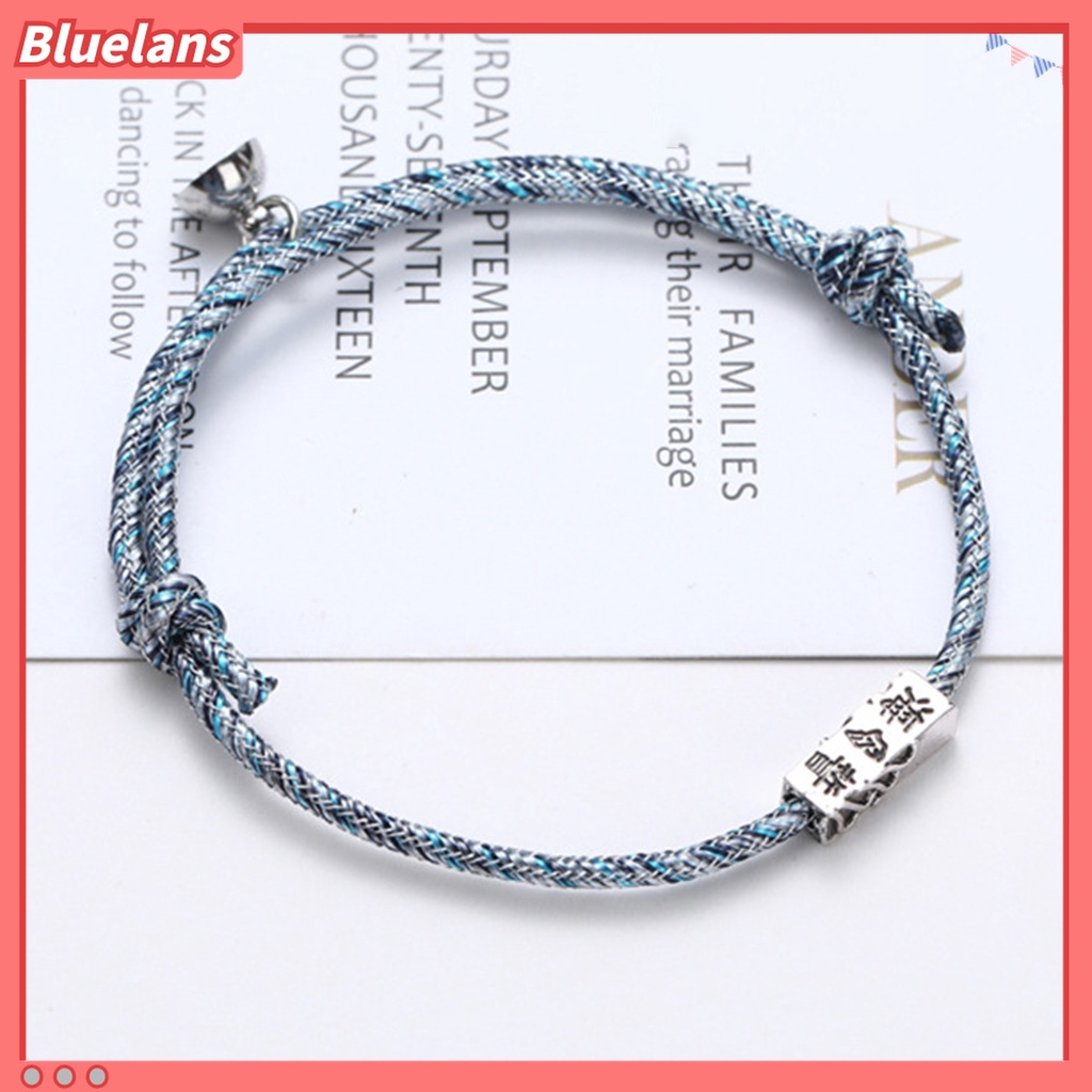 2pcs Gelang Tali Kepang Magnetik Untuk Pasangan