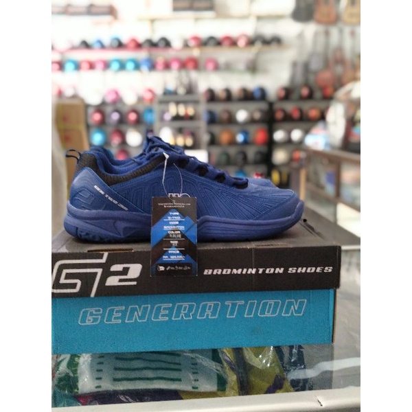 SEPATU BADMINTON HI-QUA G -TWO