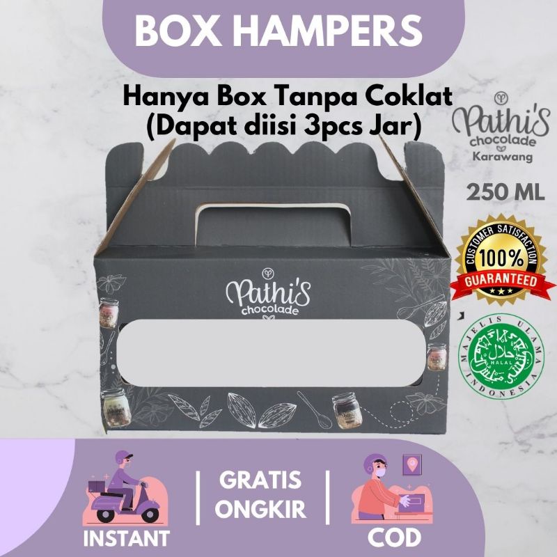 

Pathis Chocolade - Box Hampers (Tanpa Cokelat)