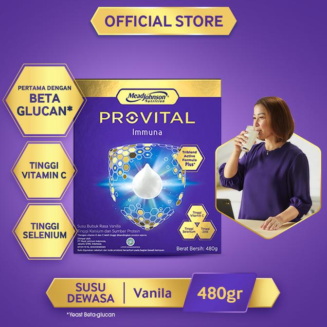 

[ COD ] Provital Immuna Susu Dewasa 480g