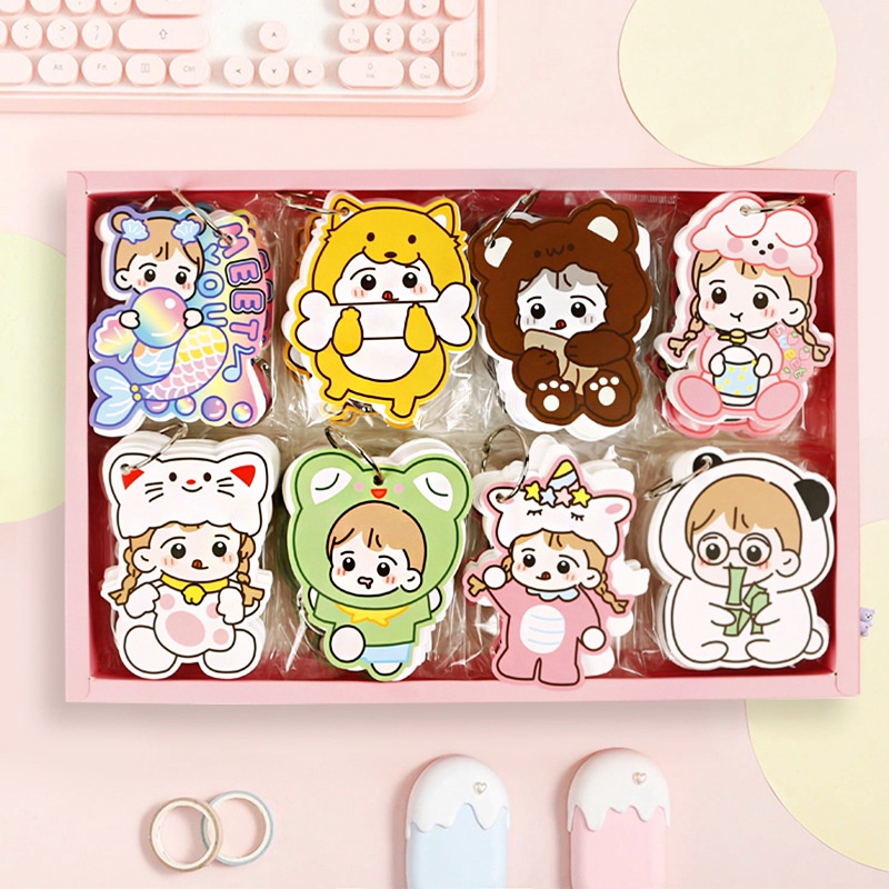 PAOPAO Sticky Notes Cute Import Berbentuk Gantungan Karakter Imut Kartun
