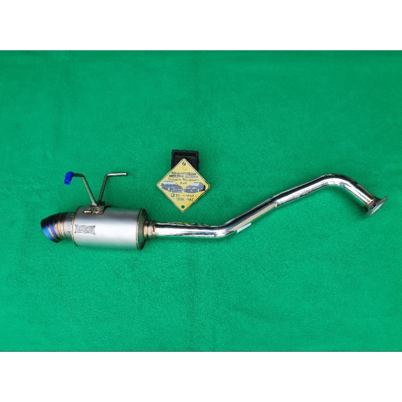 knalpot muffler JTC Titanium JS Honda Jazz GK5 2014-2020