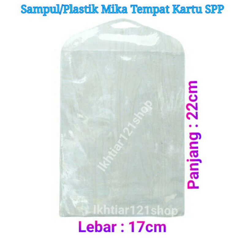 

Sampul Plastik Mika Kartu Pembayaran/Plastik Cover Mika Tempat Kartu SPP