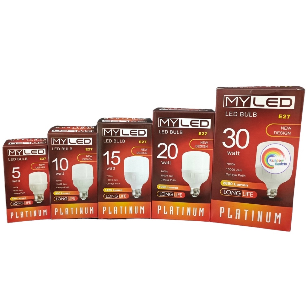 MYLED Platinum Lampu LED Capsule 5 Watt, 10 Watt, 15 Watt, 20 Watt, 30 Watt