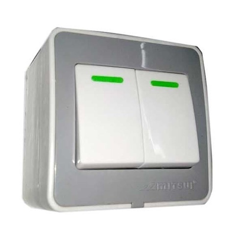 Mitsui Saklar Seri Helios OB MS 21 Saklar Ganda Double model Segi SNI By Hannochs